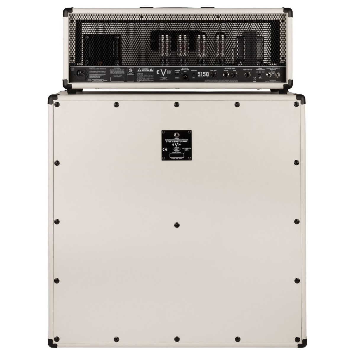EVH 5150 Iconic 80w Head and Cabinet bundle Ivory