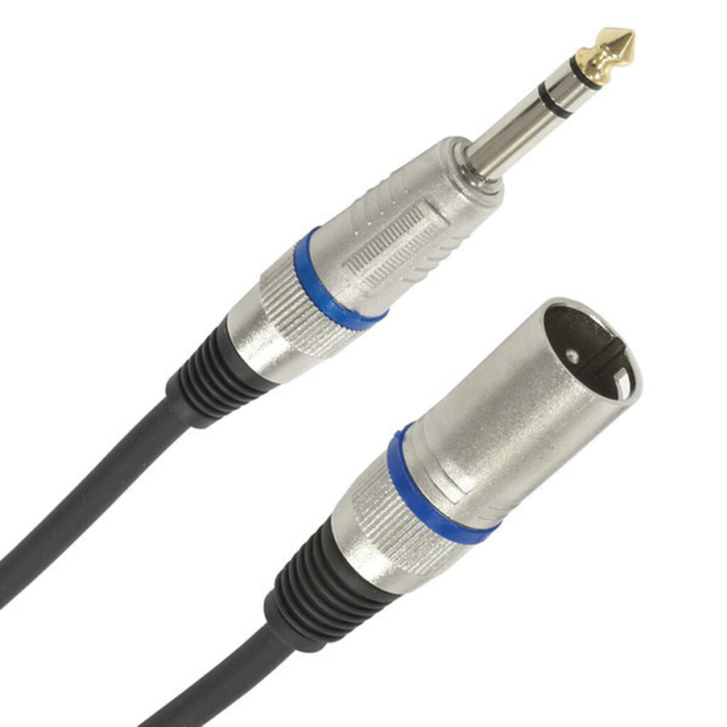 XLR (M) - Balanced 1/4 Jack Pro Cable 9m