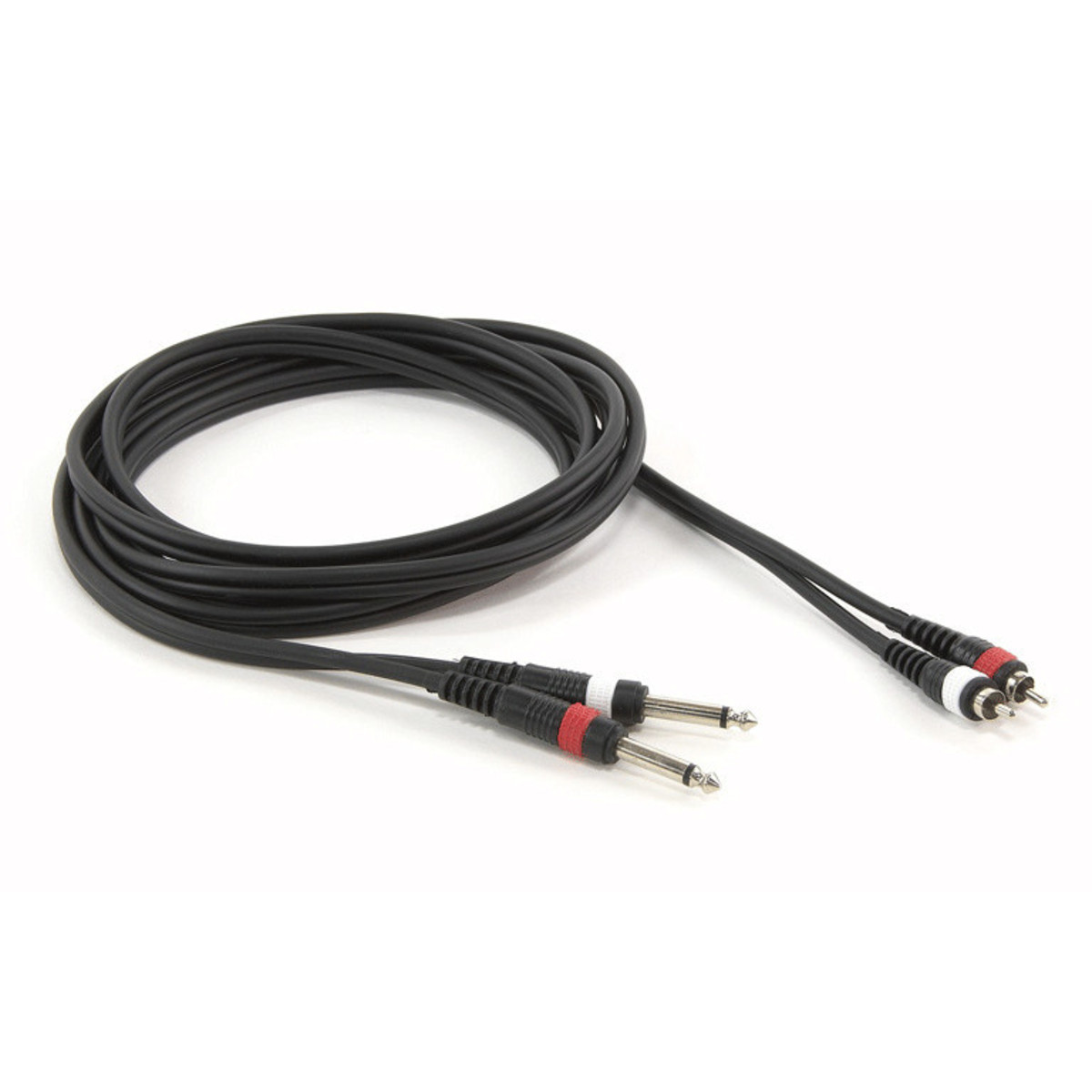 Jack - Phono Cable Dual Mono 6m - Image 1