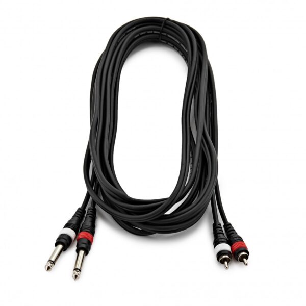 Jack - Phono Cable Dual Mono 6m - Image 2