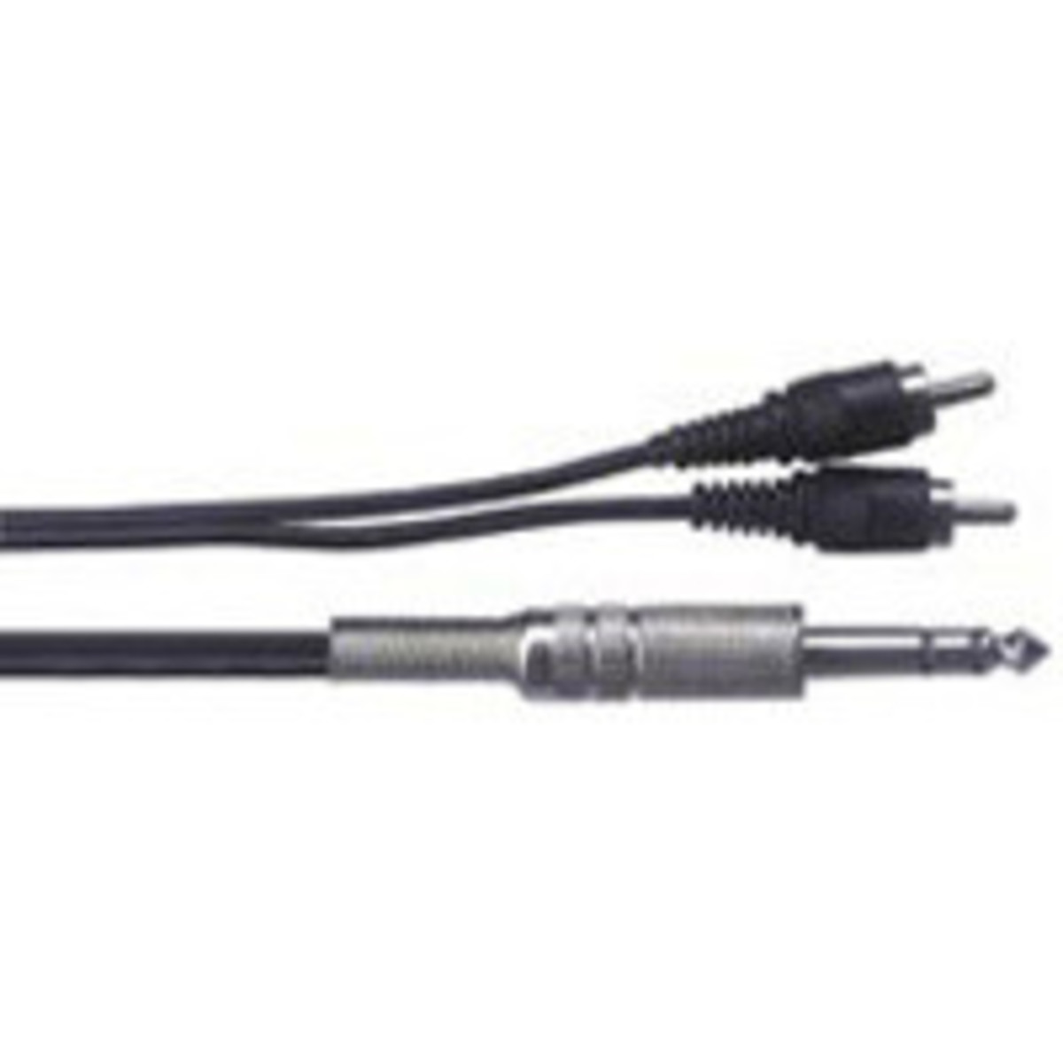 Stereo Jack - Phono (2x) Cable 1m - Image 1