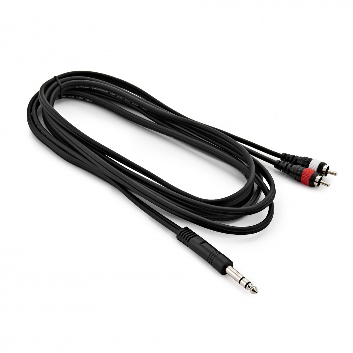 Stereo Jack - Phono (2x) Cable 3m - Image 1