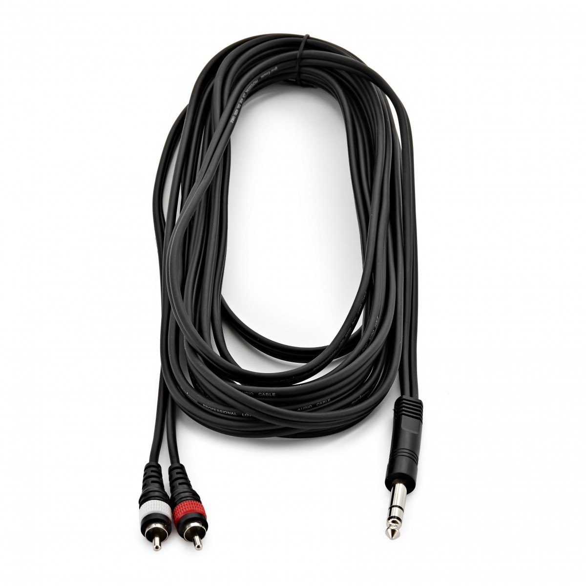 Essentials Stereo Jack to RCA Phono Cable 6m - Image 1