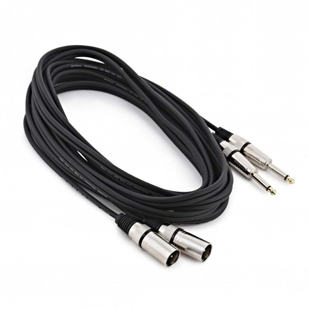 Essentials Dual XLR to Dual Jack Cable 6m