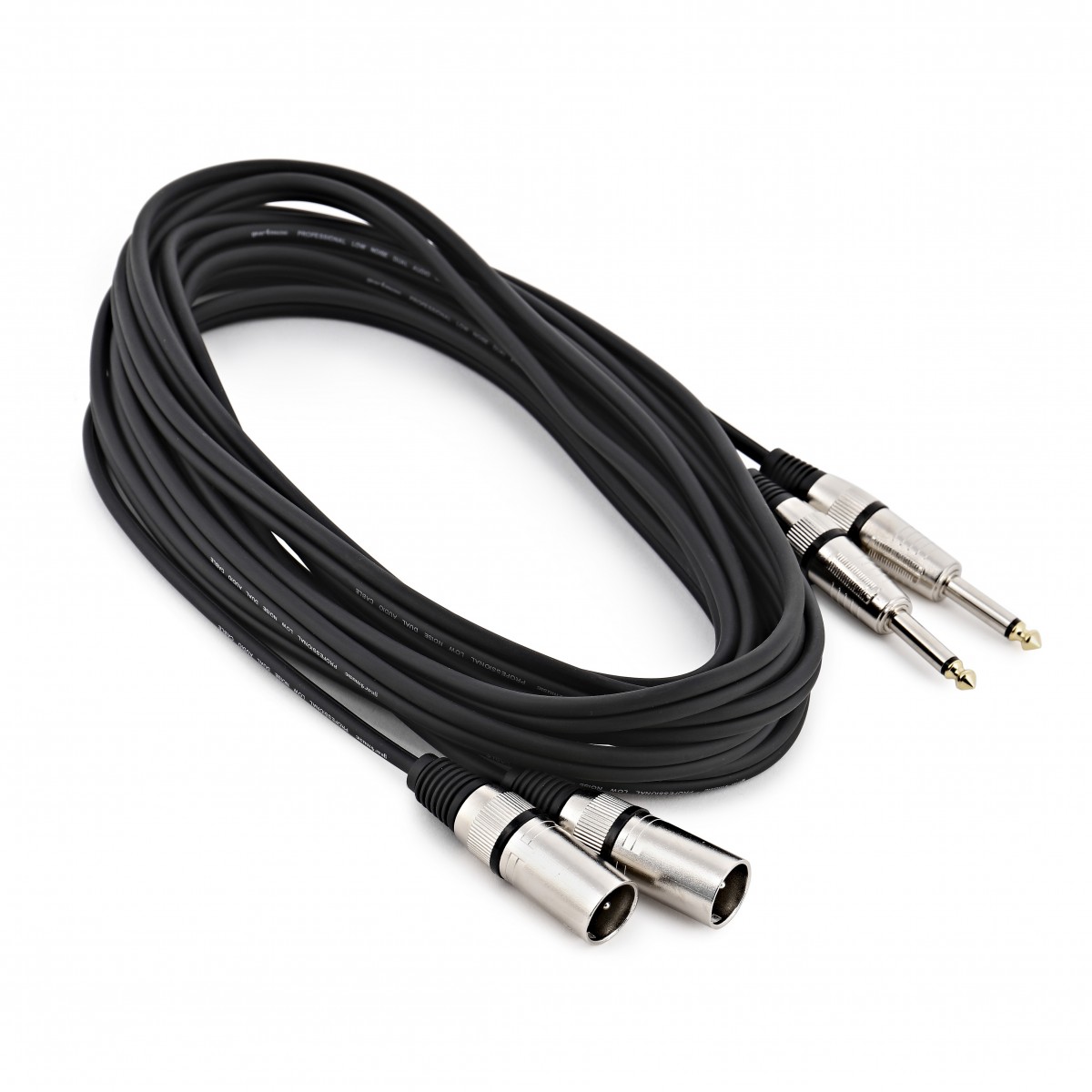 Essentials Dual XLR to Dual Jack Cable 6m - Image 1