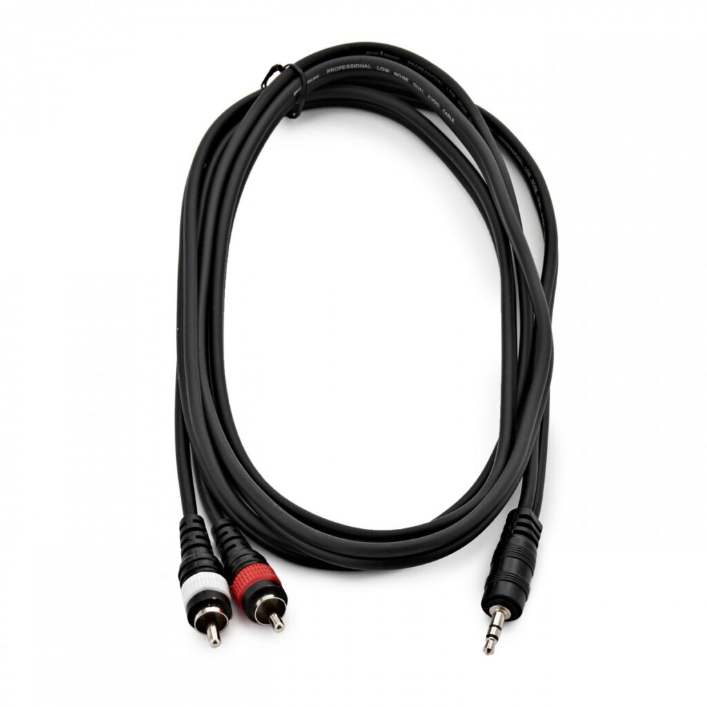 Stereo Minijack - Phono Cable 2m