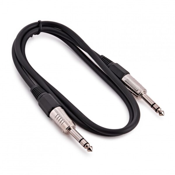 Essentials Stereo Jack Instrument Cable 1m - Image 1