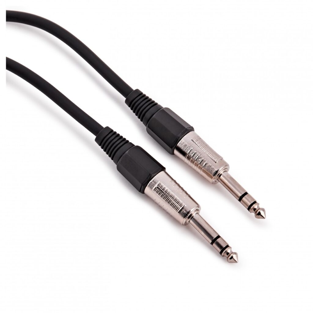 Essentials Stereo Jack Instrument Cable 1m