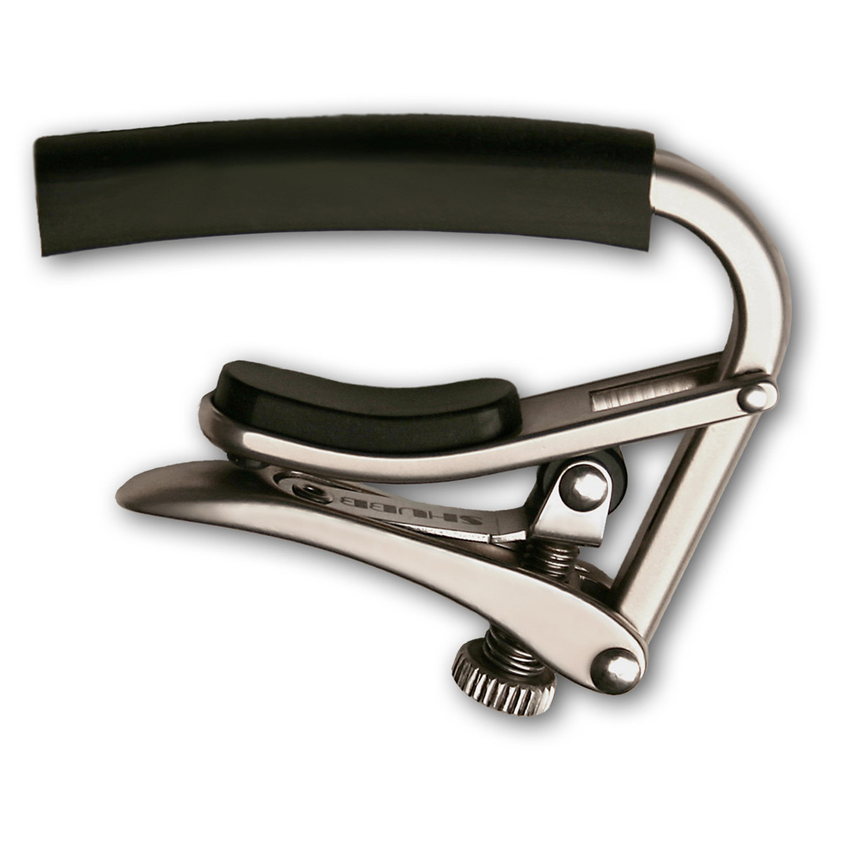 Shubb C4BN Radically Curved Capo Brushed Nickel - Image 1