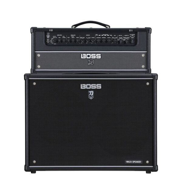 Boss Katana Artist Gen 3 100w Amp Head with Waza 2x12 Cabinet