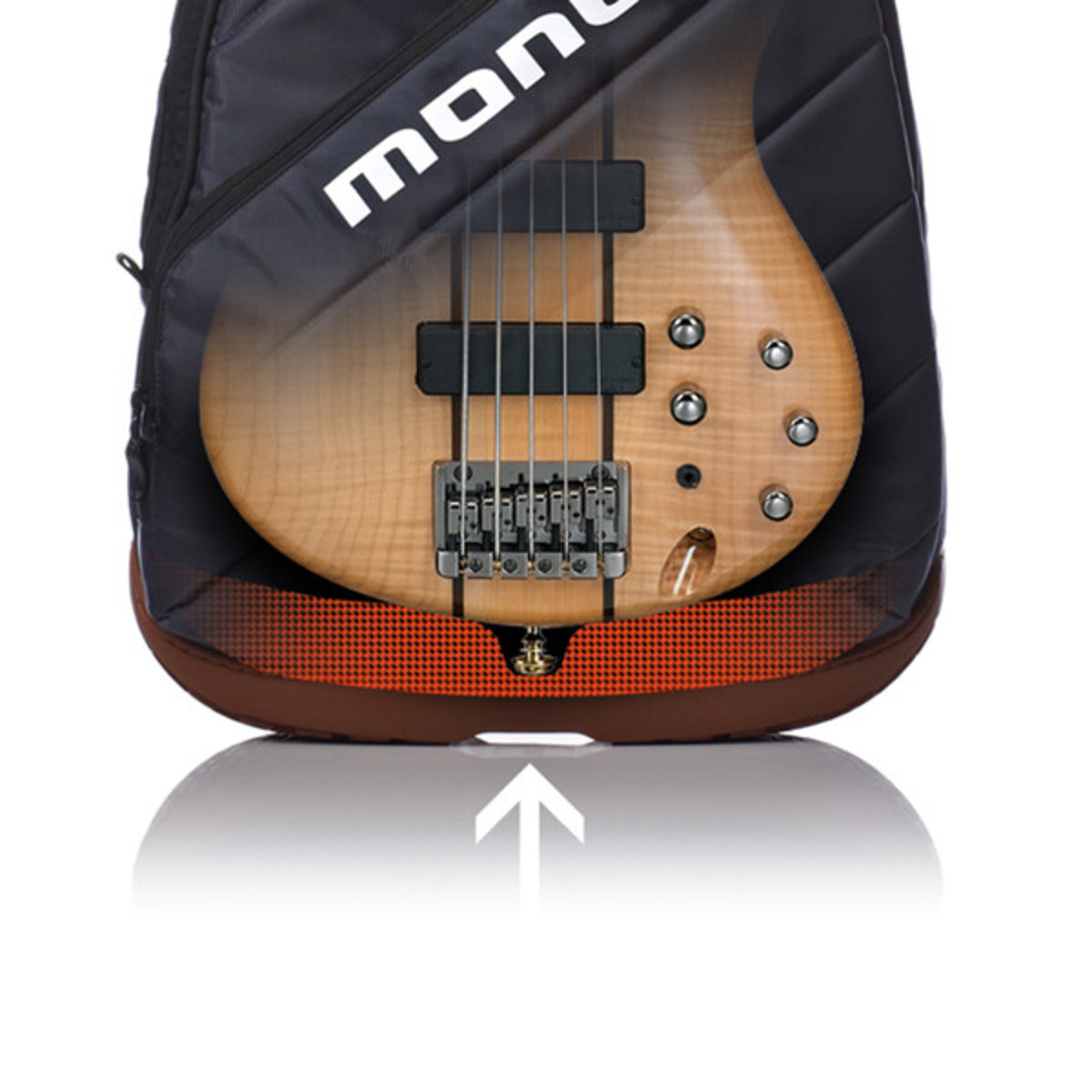Mono M80 Vertigo Bass Gig Bag Grey - Image 4