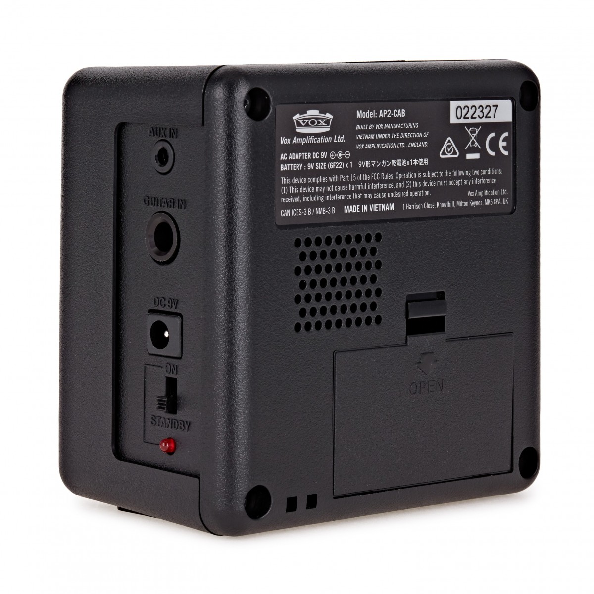 Vox amPlug2 Cabinet for amPlug Headphone Amplifiers - Image 4