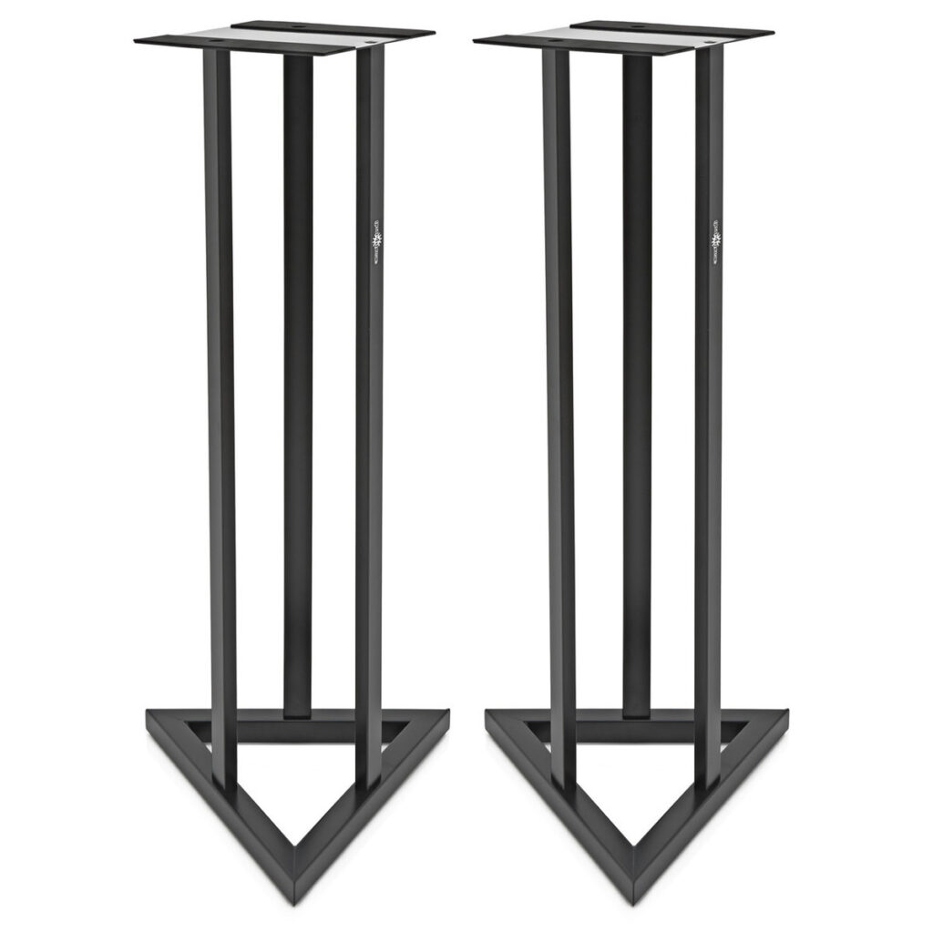 Fixed Height Studio Monitor Speaker Stands Pair