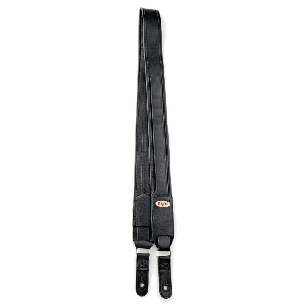 EVH Premium Leather Strap Black 56"