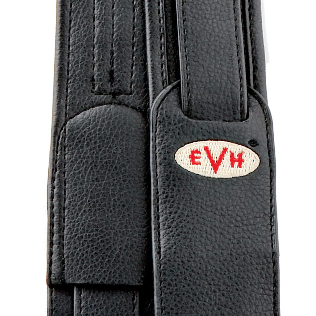 EVH Premium Leather Strap Black 42"