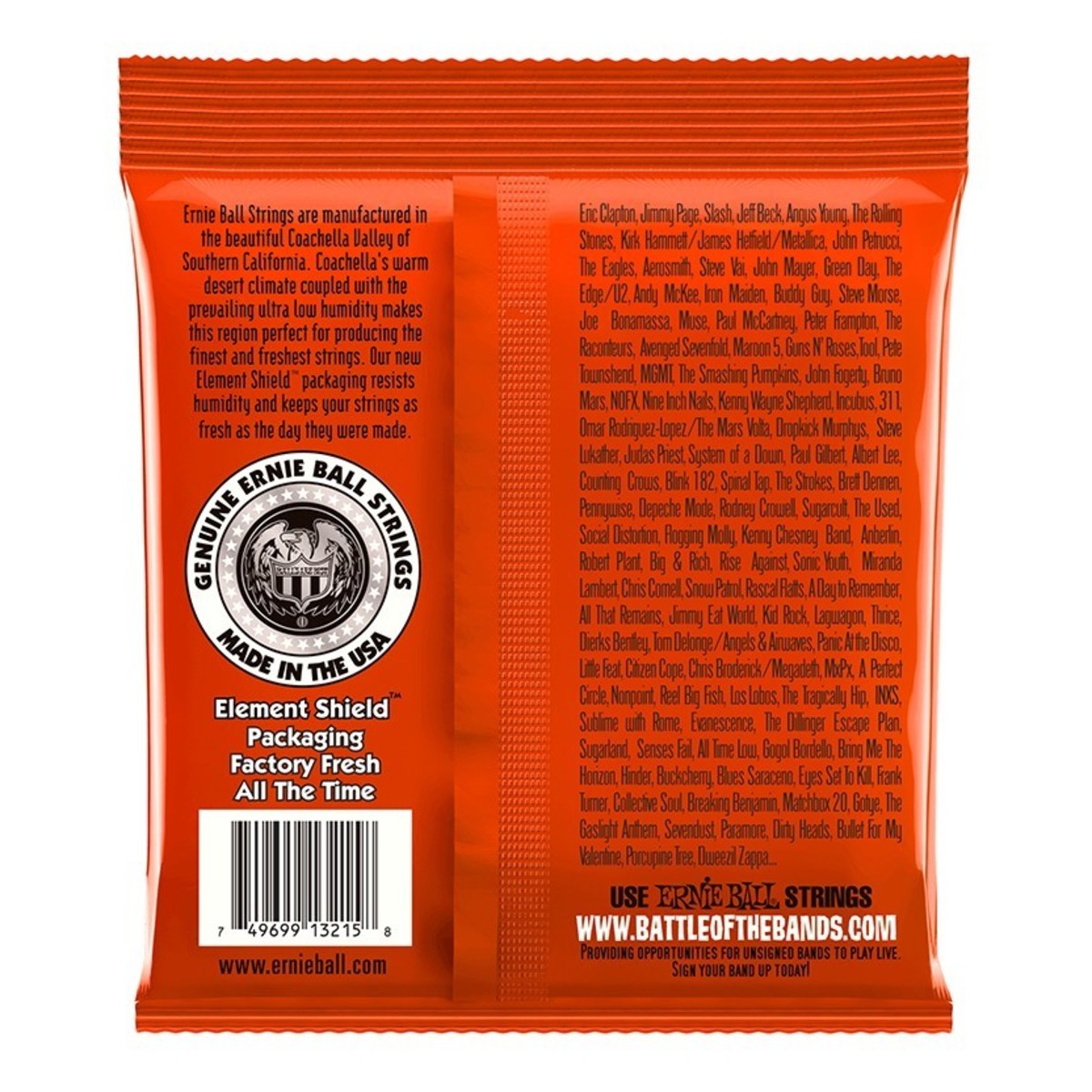 Ernie Ball 3215 Skinny Top Heavy Bottom 10-52 3 Pack - Image 2