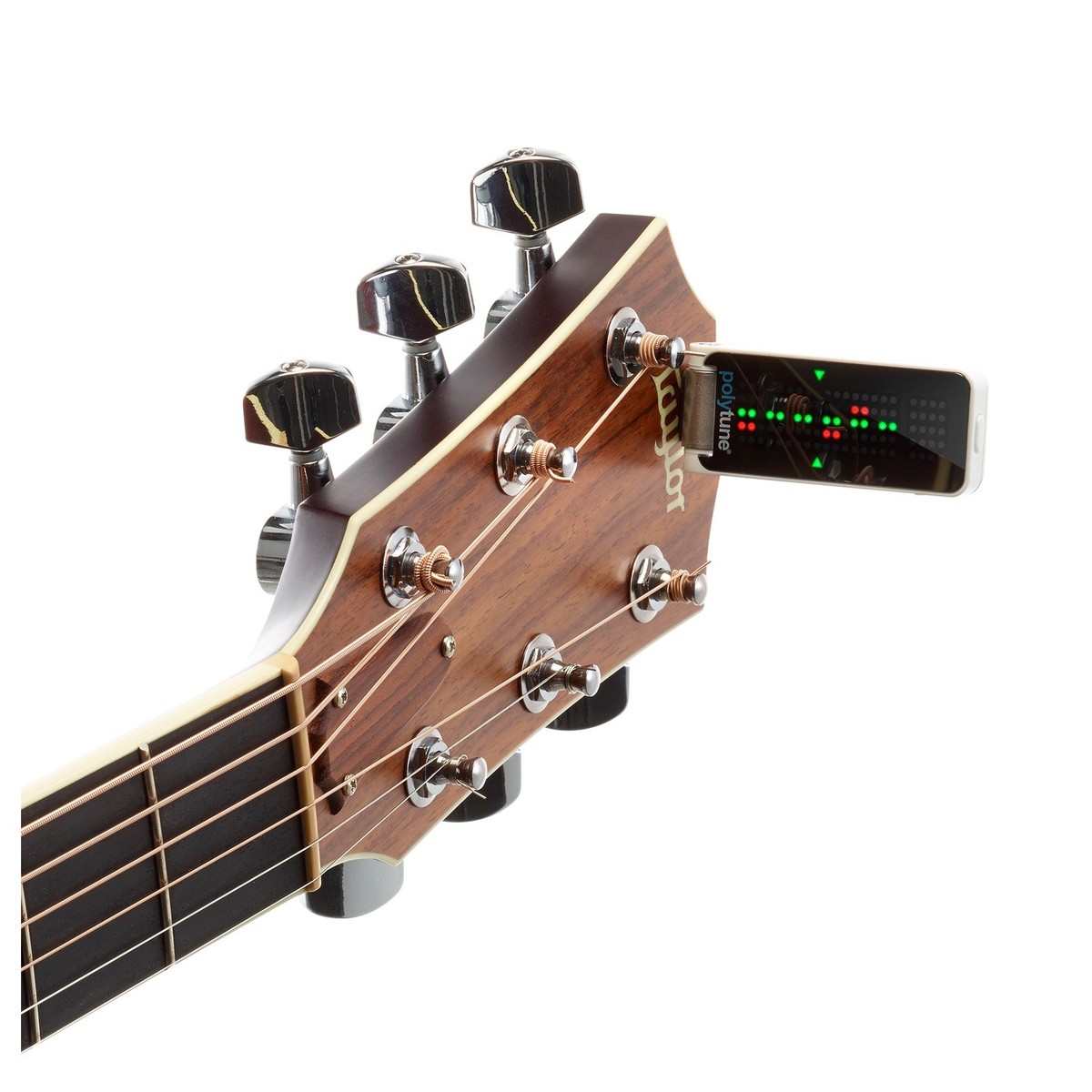 TC Electronic PolyTune Clip Guitar Tuner White - Image 3