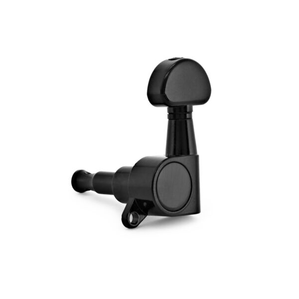 Guitarworks Tuning Machines 3-A-Side Kidney Keys Black - Image 2