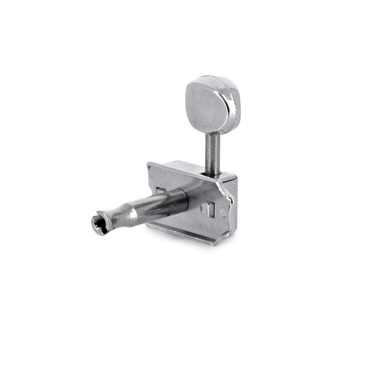 Guitarworks Tuning Machines 6-In-Line Vintage Button Keys Chrome - Image 3