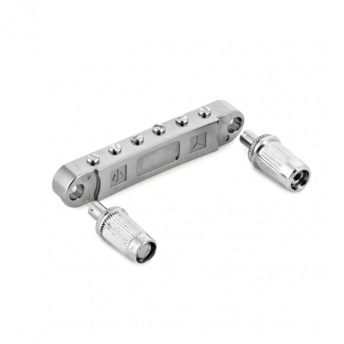 Guitarworks Tune-O-Matic Bridge Chrome - Image 2