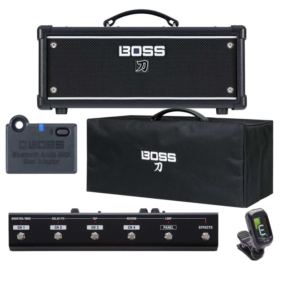 Boss Katana Head Gen 3 100w Amp Head Bundle Builder