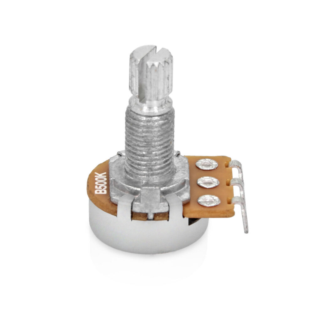 Guitarworks Tone Pot B500K Split Knurled Shaft