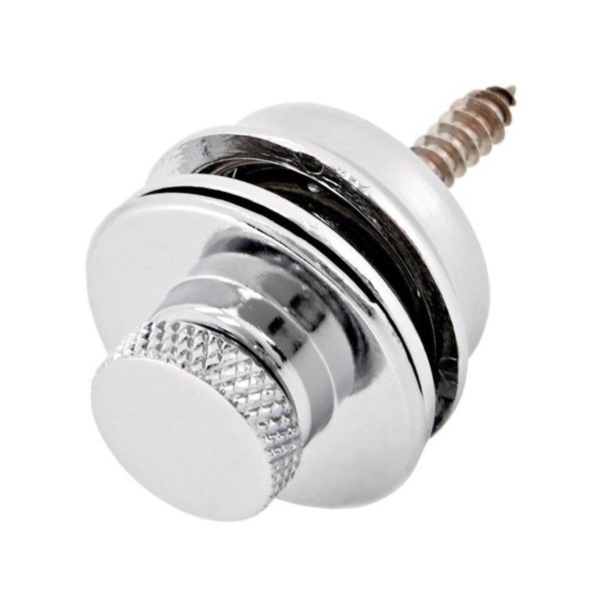Guitarworks Strap Lock Chrome - Image 1