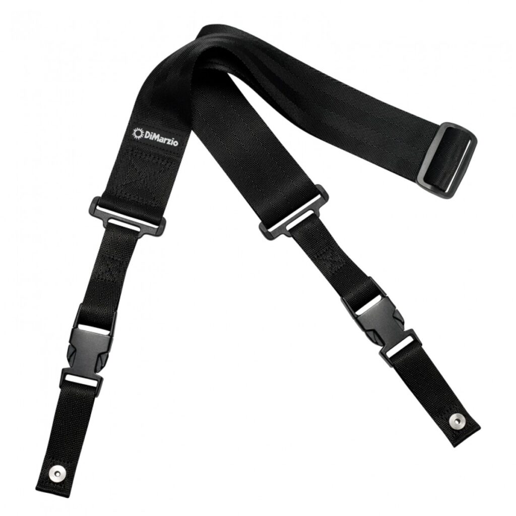 DiMarzio ClipLock Quick Release Guitar Strap Black