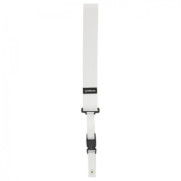 DiMarzio ClipLock Quick Release Guitar Strap White - Image 2