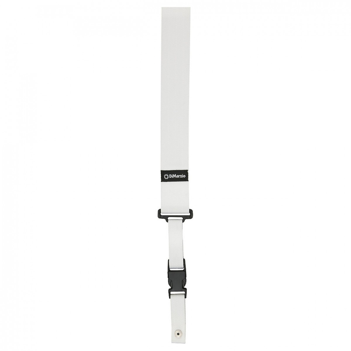 DiMarzio ClipLock Quick Release Guitar Strap White - Image 2