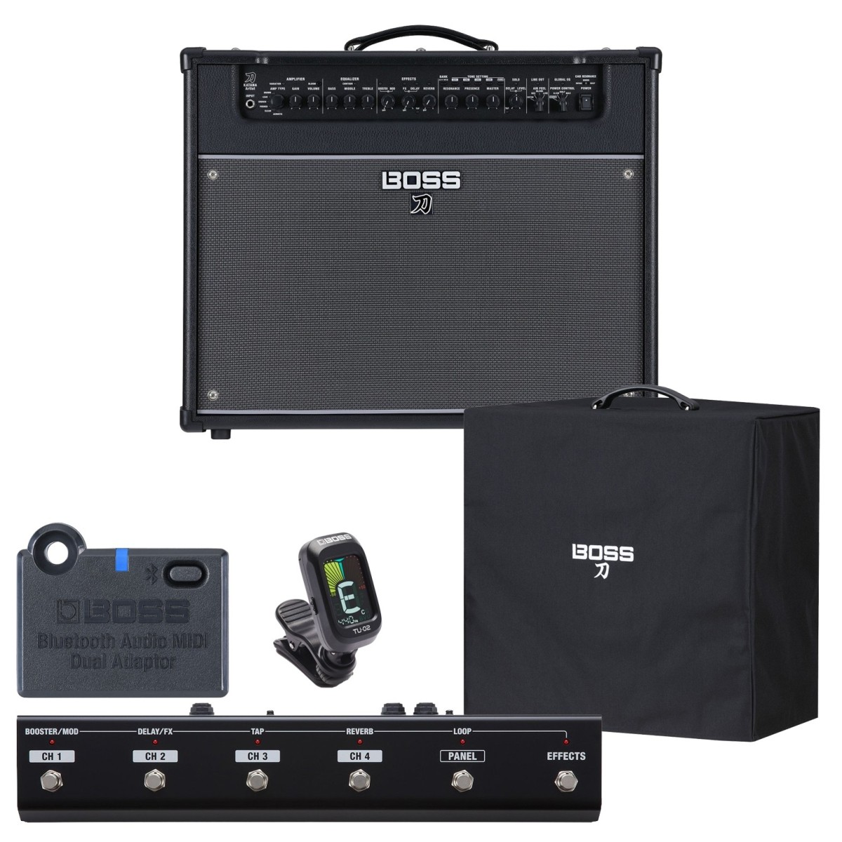 Boss Katana Artist Gen 3 1x12 Guitar Combo Amp Bundle Builder