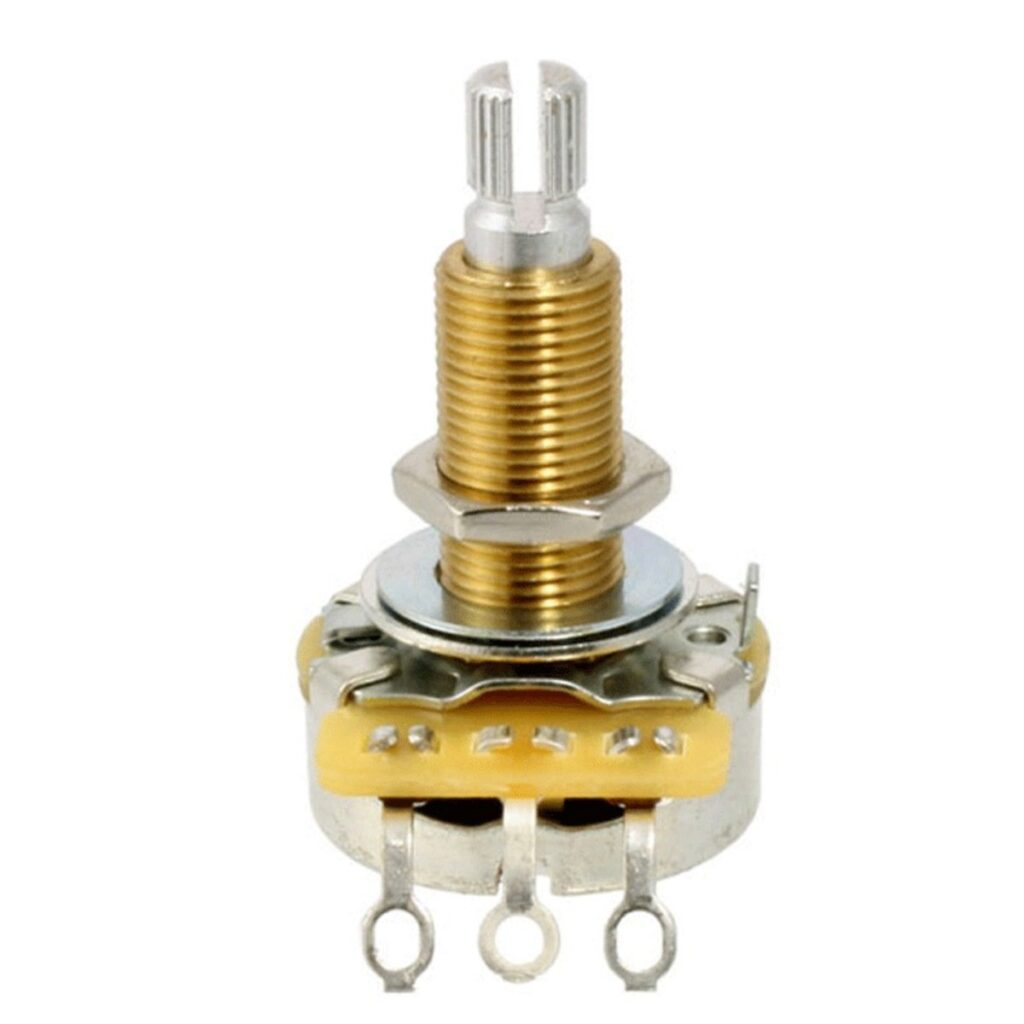 CTS EP-0686-000 500K (Log) Long Shaft Split Shaft Pot ideal for LPs