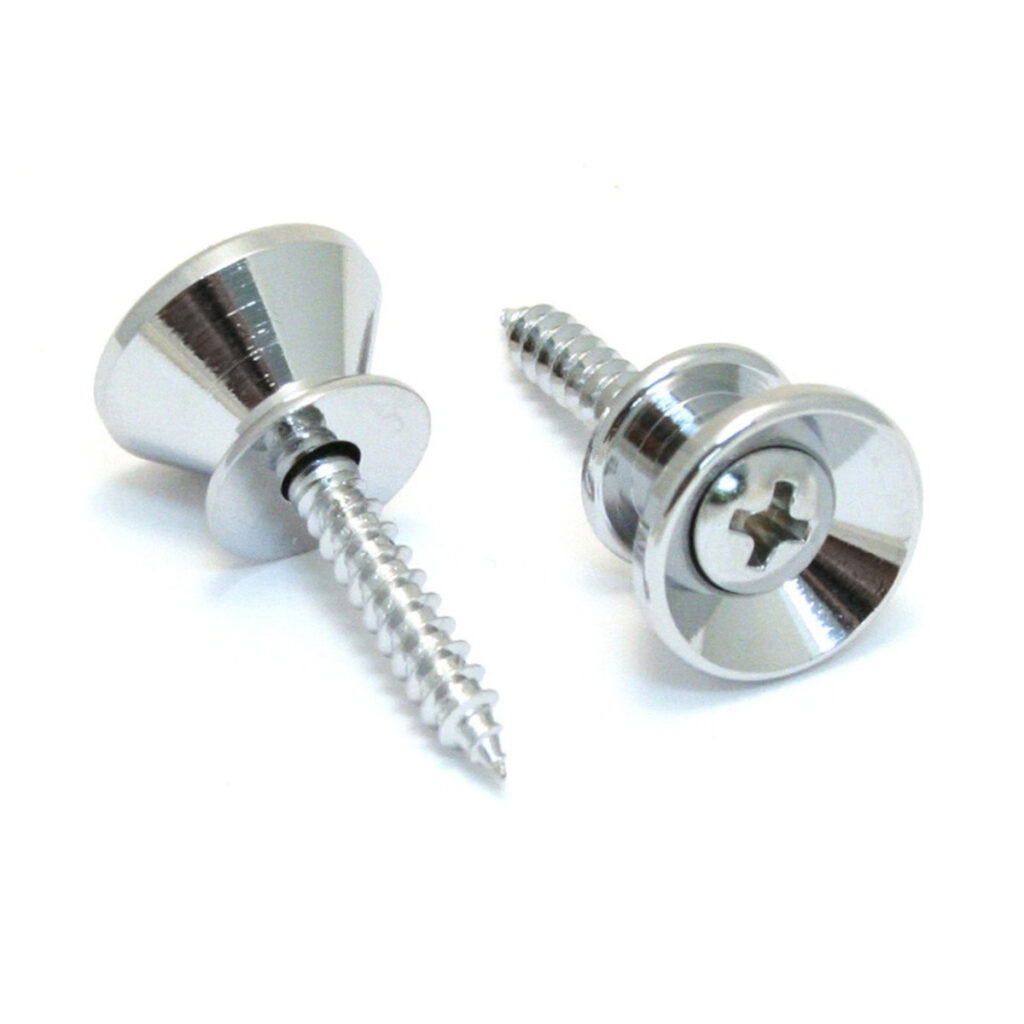 Allparts Strap Buttons Chrome