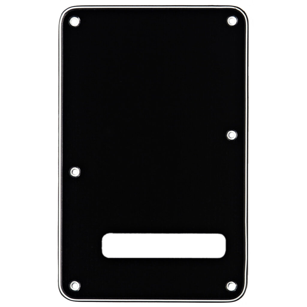Fender Stratocaster Modern-Style Tremolo Backplate Black