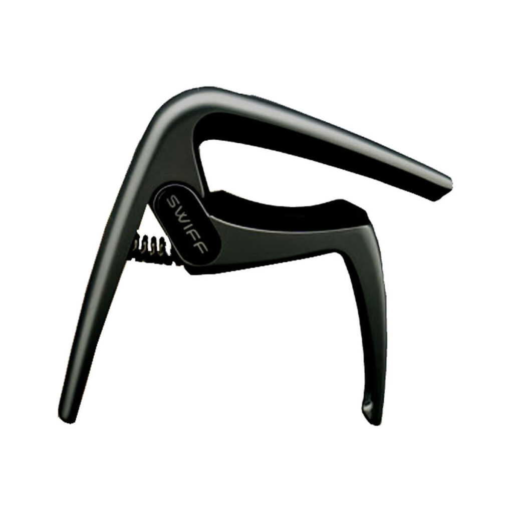 Swiff K8-U Zinc Alloy Ukulele Capo Black
