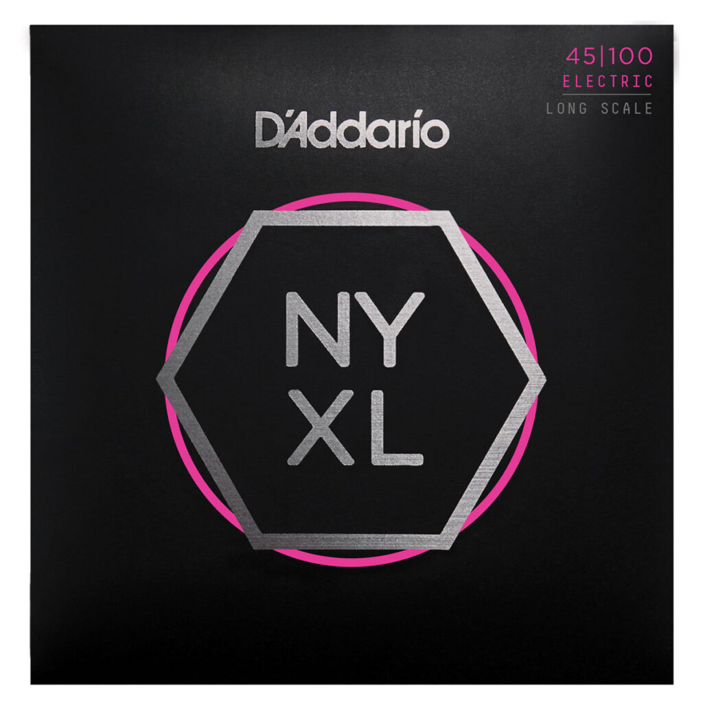 Daddario NYXL45100 Bass Gtr String Set Long Scale Regular 45-100