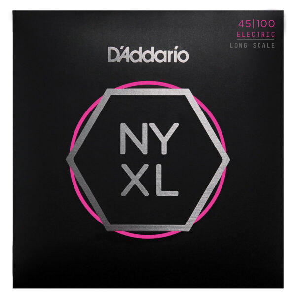 Daddario NYXL45100 Bass Gtr String Set Long Scale Regular 45-100 - Image 1