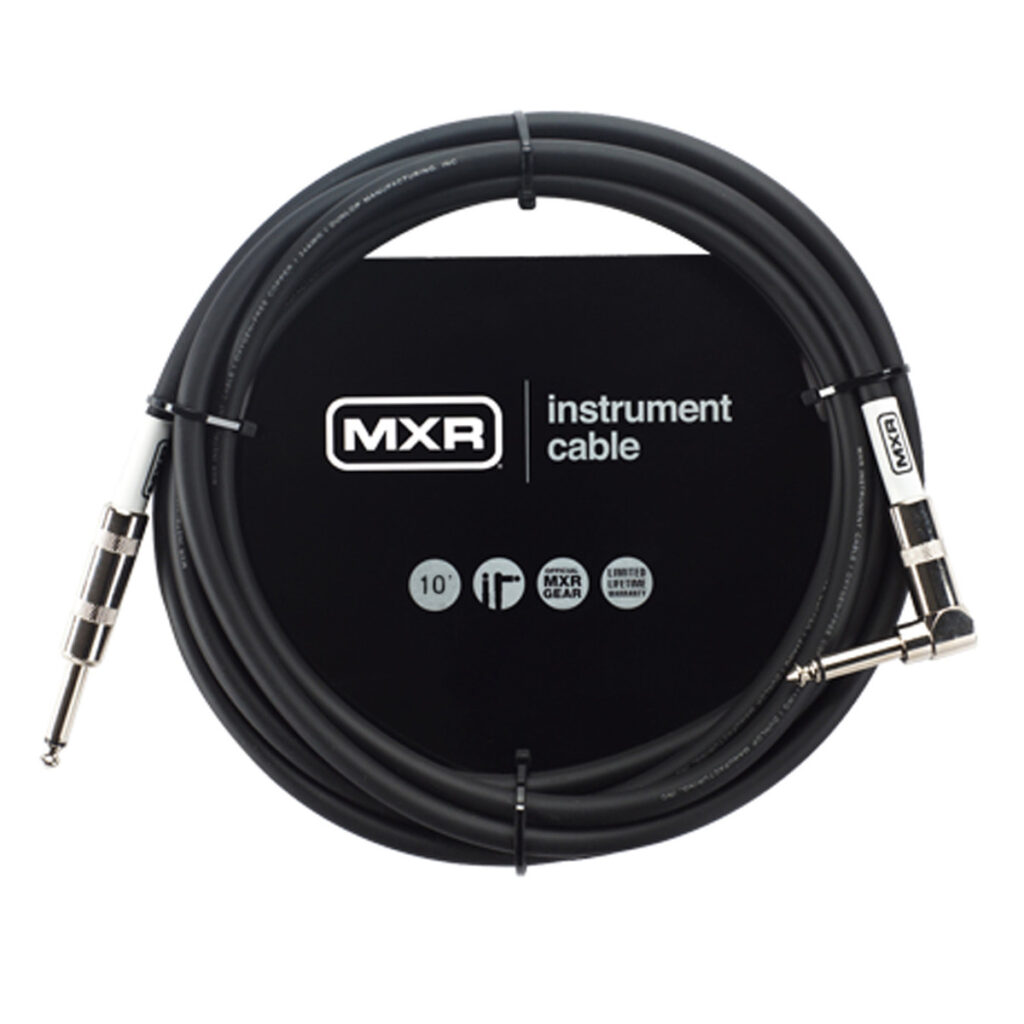 MXR Standard Instrument Cable 10ft Right Angled
