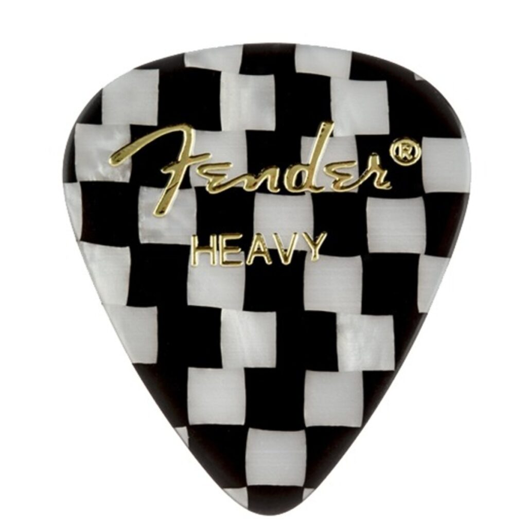 Fender 351 Shape Premium Checker Picks Heavy Pack of 12