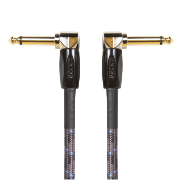 Boss 6" / 15cm Patch Cable Angled/Angled 1/4" Jack - Image 2