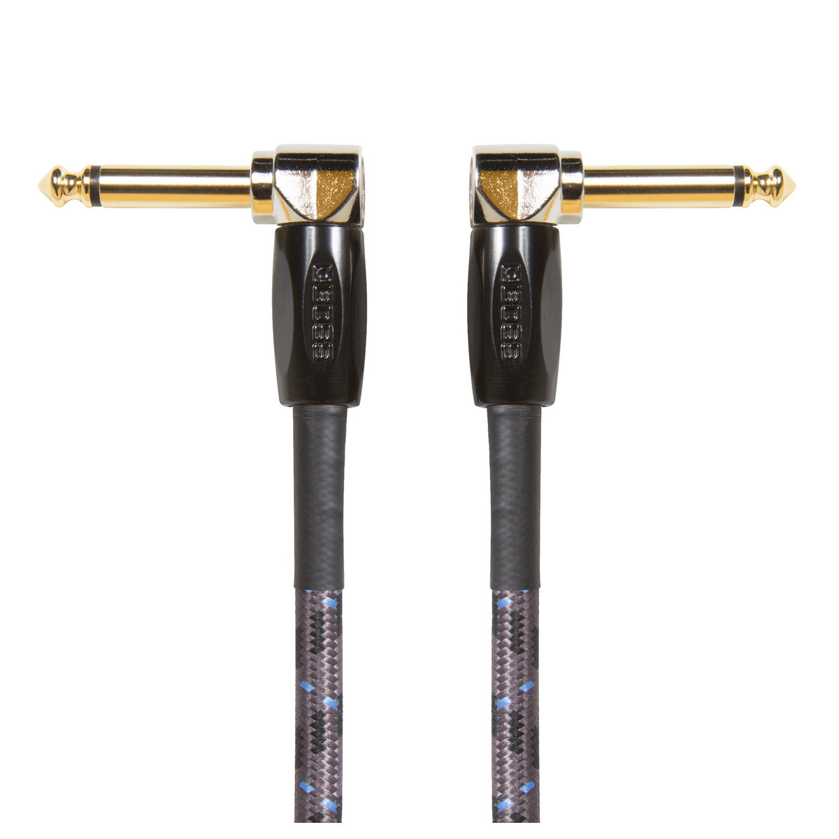 Boss 6" / 15cm Patch Cable Angled/Angled 1/4" Jack - Image 2
