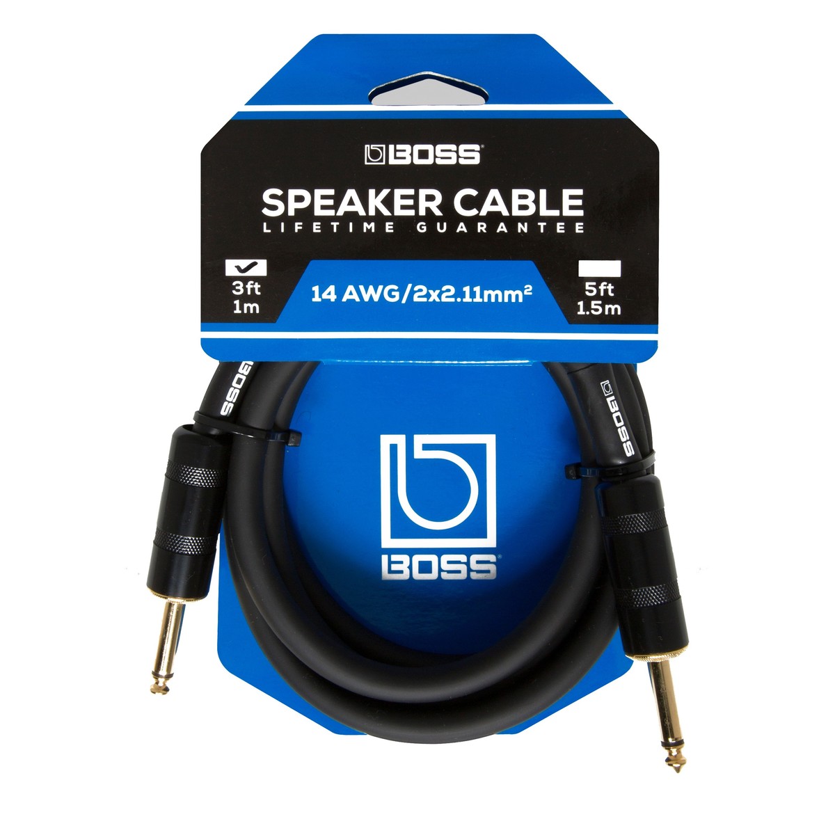 Boss BSC-3 3ft / 1m Speaker Cable - Image 1