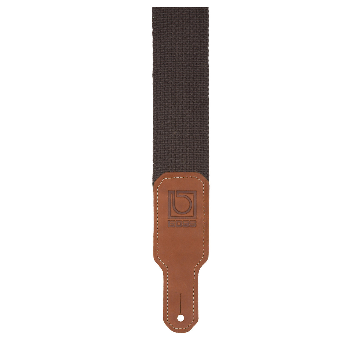 Boss 2 Brown Cotton Guitar Strap - Image 2