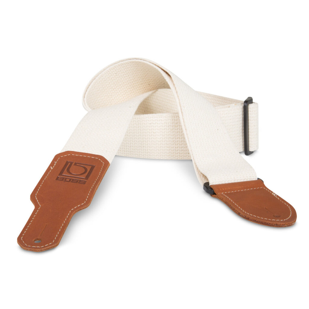 Boss 2 Natural Cotton Guitar Strap