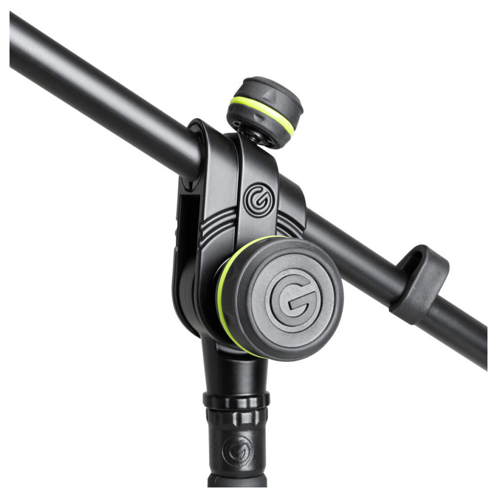 Gravity GMS2322B Telescoping Boom Microphone Stand with Round Base