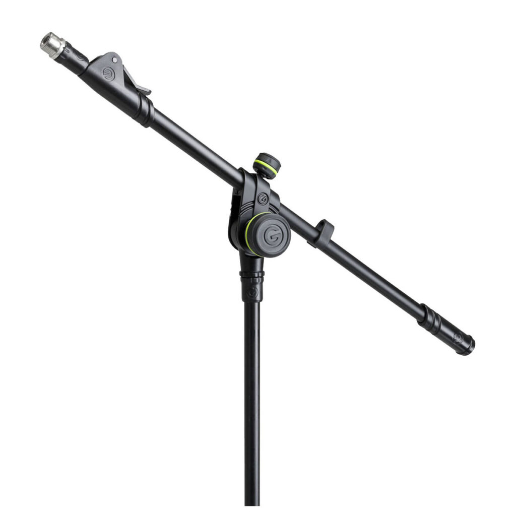 Gravity GMS2322B Telescoping Boom Microphone Stand with Round Base
