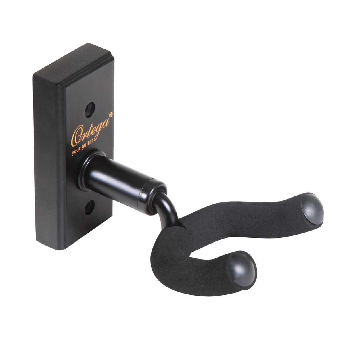 Ortega OGH-1 Wood Base Guitar Hanger Black - Image 1