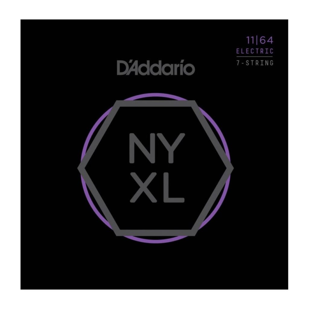 DAddario NYXL 7-String Nickel Wound Medium 11-64