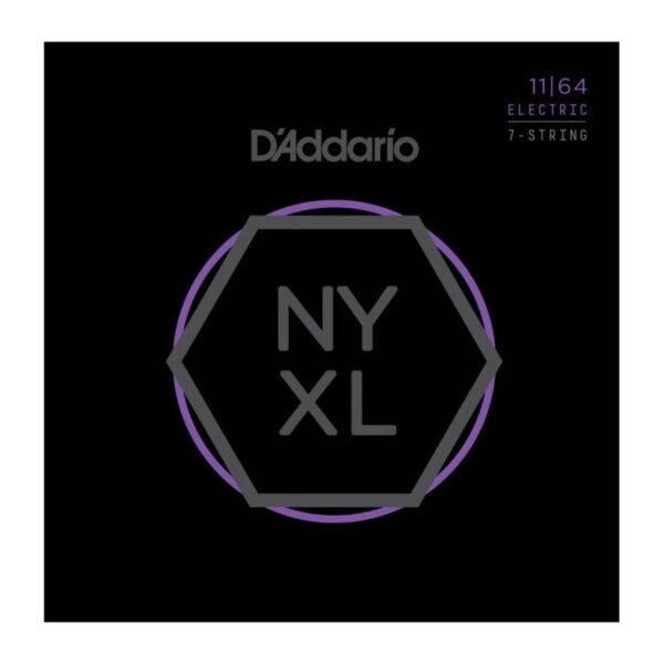 DAddario NYXL 7-String Nickel Wound Medium 11-64 - Image 1