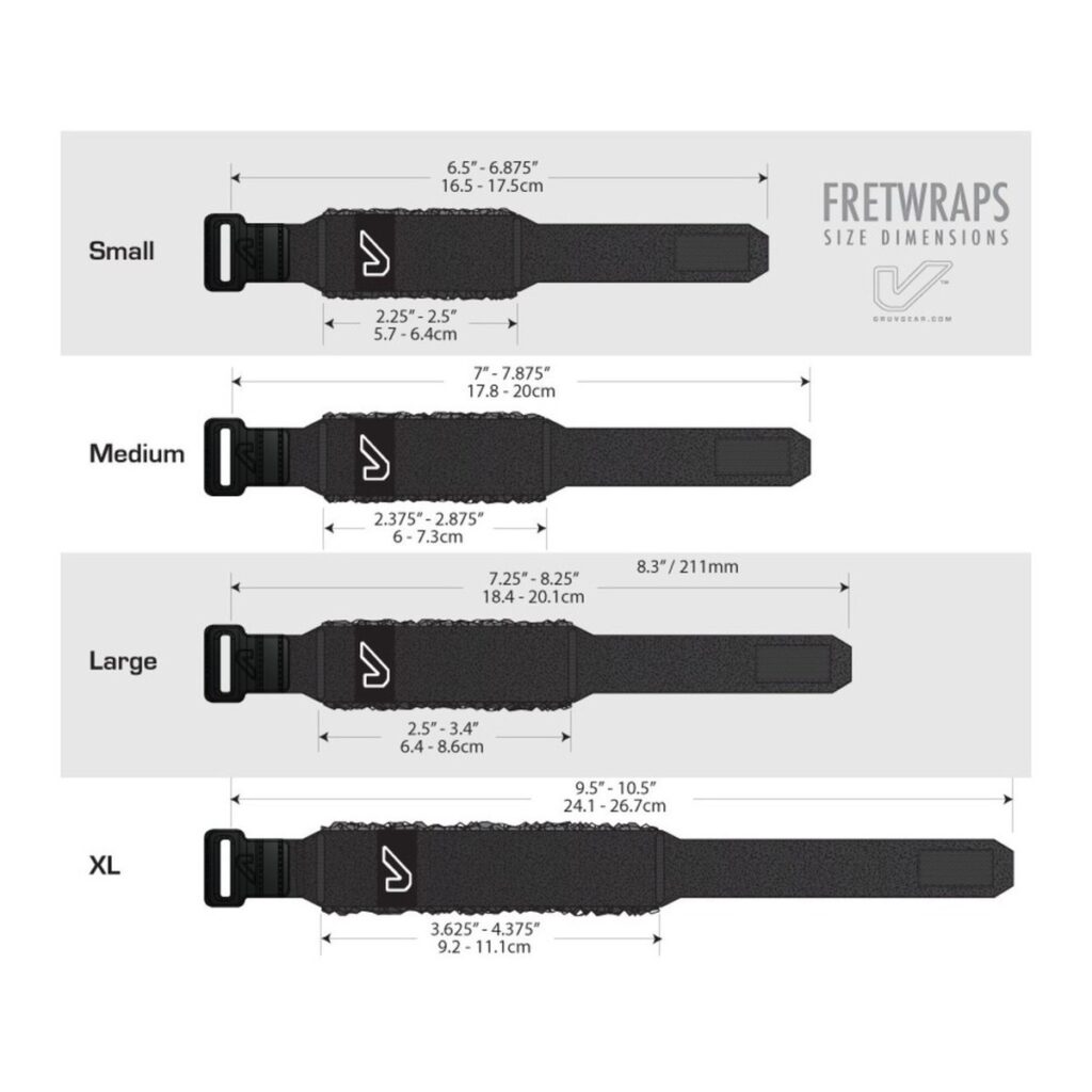 Gruv Gear FretWraps Wood 3-Pack Prints Small
